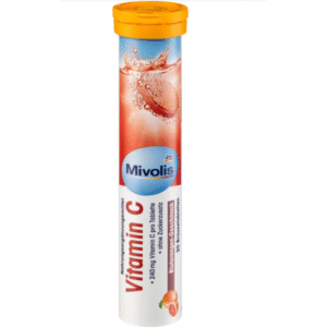 فوار ميفوليس فيتامين سي عدد 20 قرص بنكهة البرتقال الأحمر